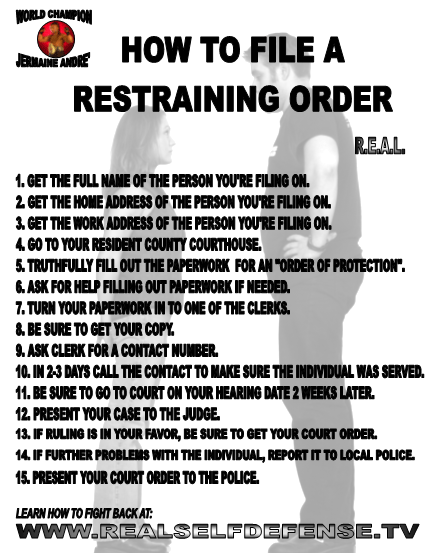 Restraint Order Means